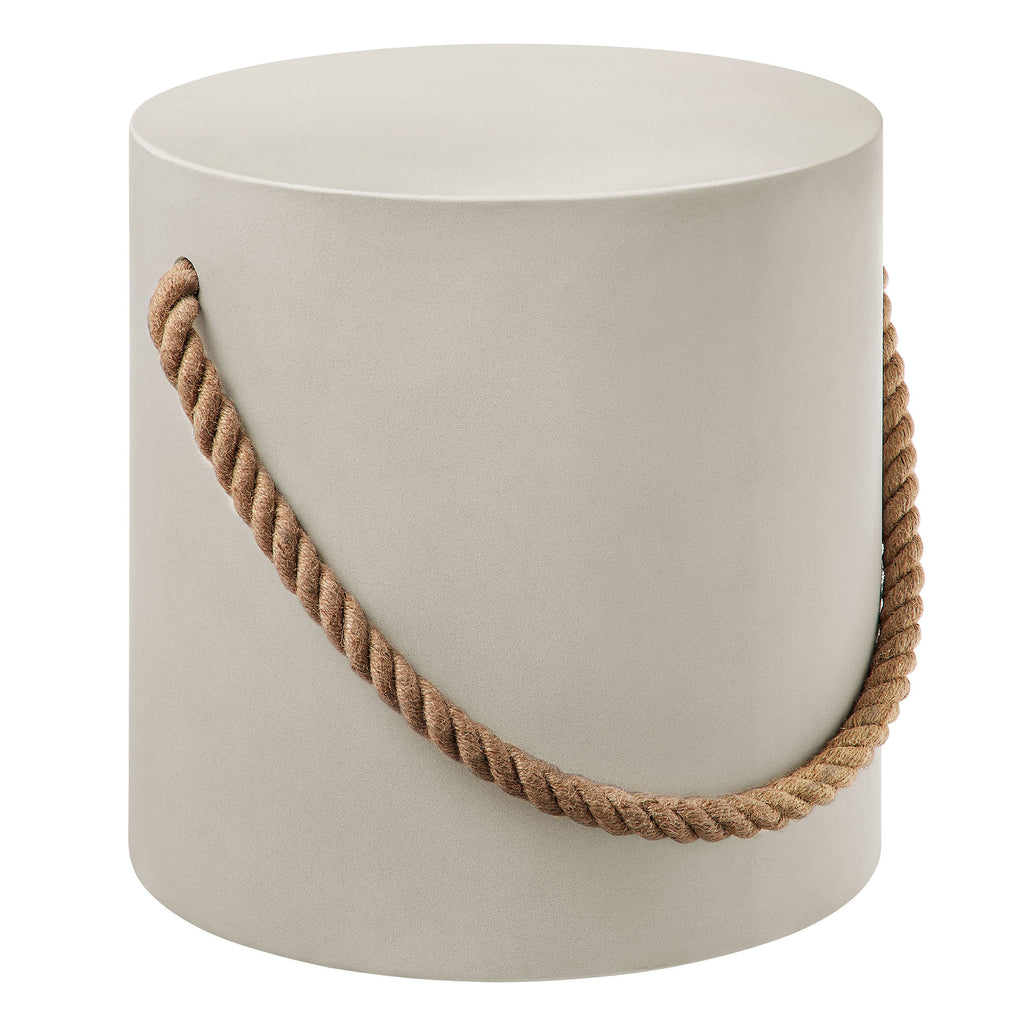 Isabella Outdoor Concrete Side Table