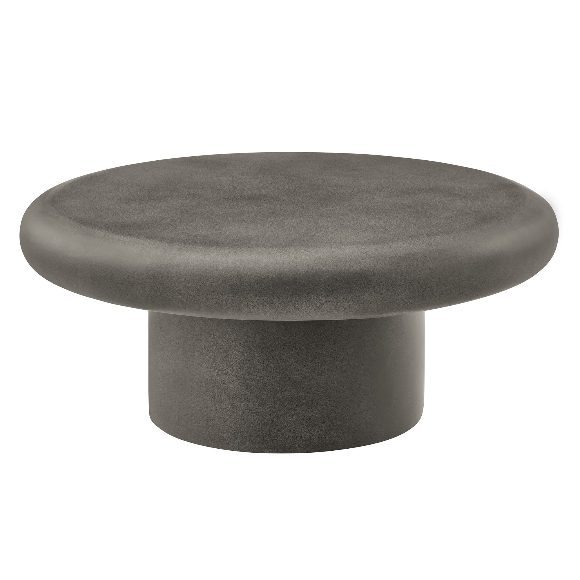 Ergos Outdoor Concrete Round Coffee Table