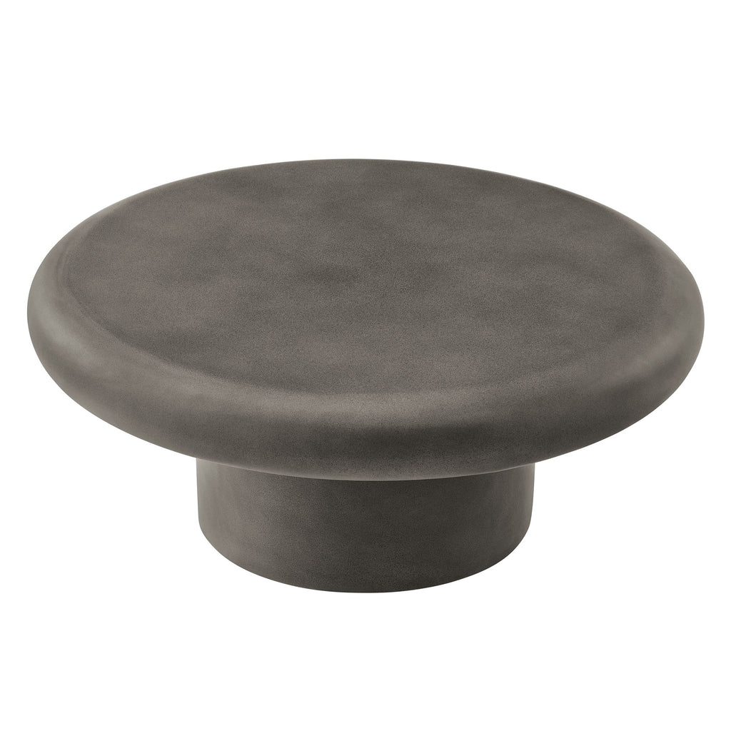 Ergos Outdoor Concrete Round Coffee Table