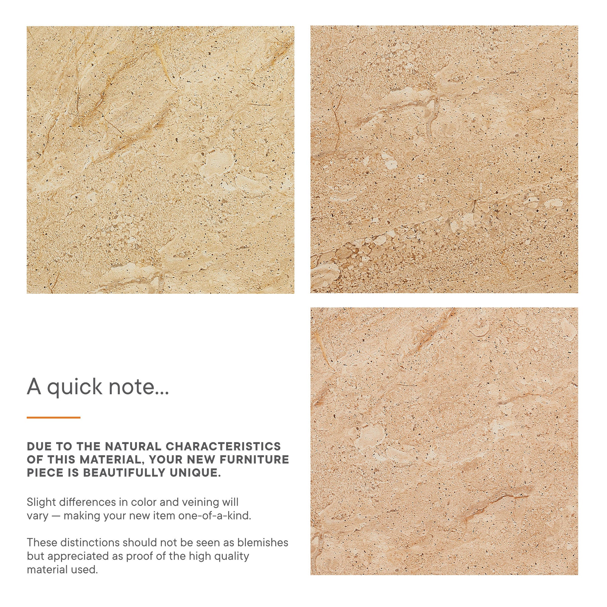 Vanessa Outdoor Faux Travertine Coffee Table