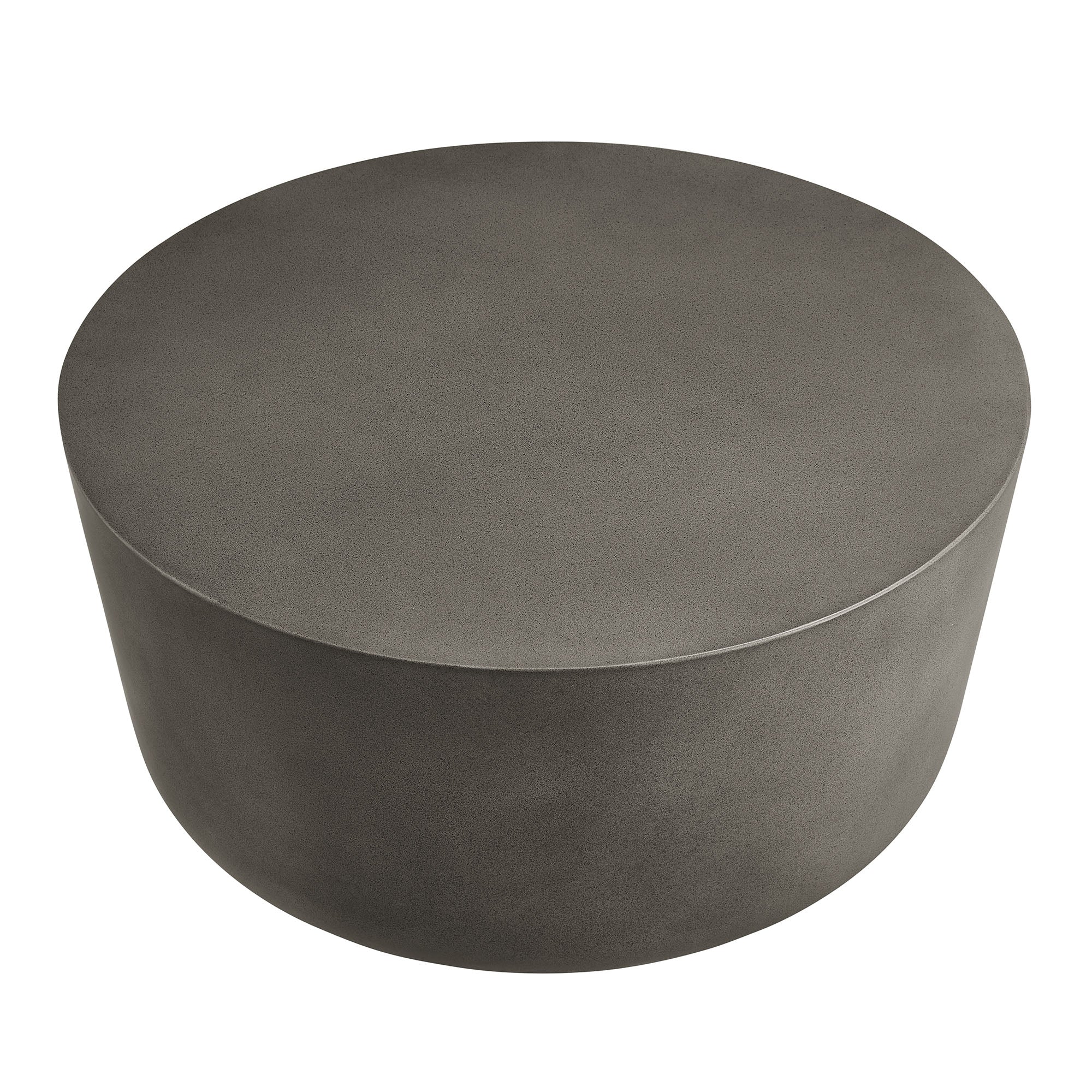 Bryson Round Outdoor Concrete Coffee Table