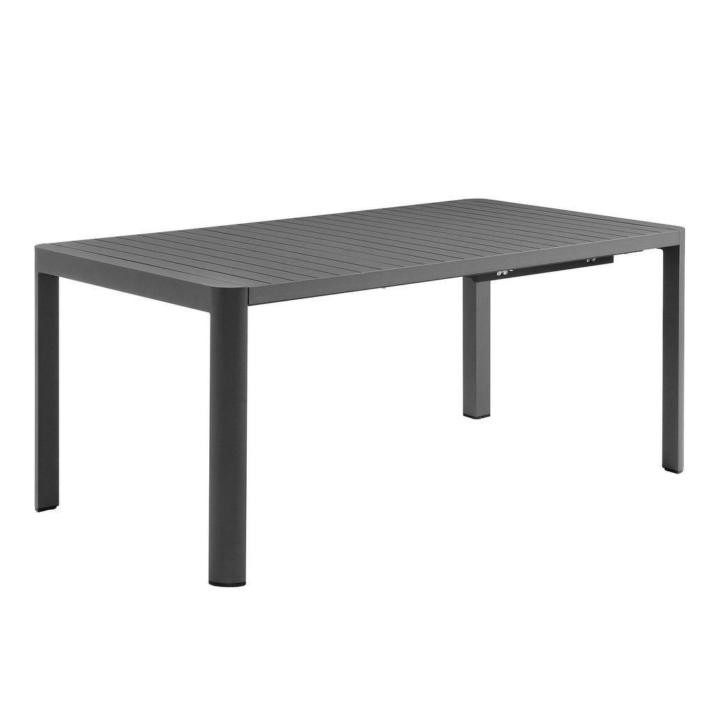 Tulsa Outdoor Extendable Aluminum Dining Table