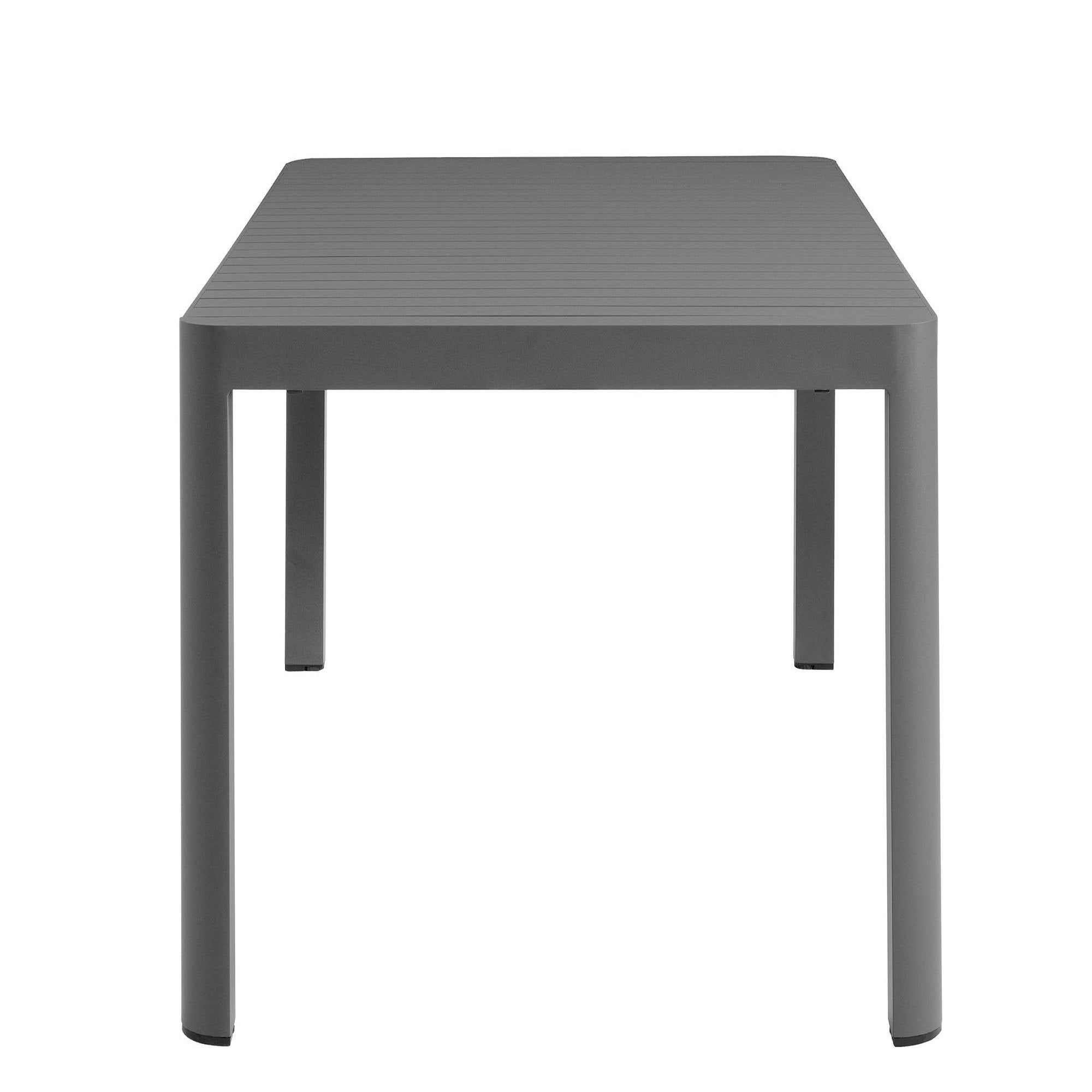 Tulsa Outdoor Extendable Aluminum Dining Table