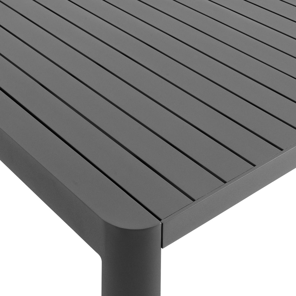 Tulsa Outdoor Extendable Aluminum Dining Table