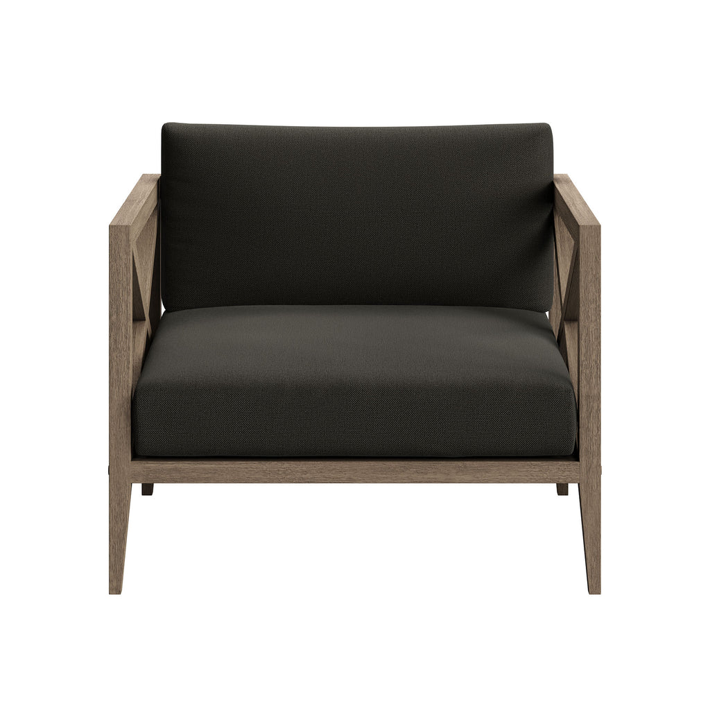 Eastern 3 Piece Outdoor Teak Set with 2 Armchairs and Side Table