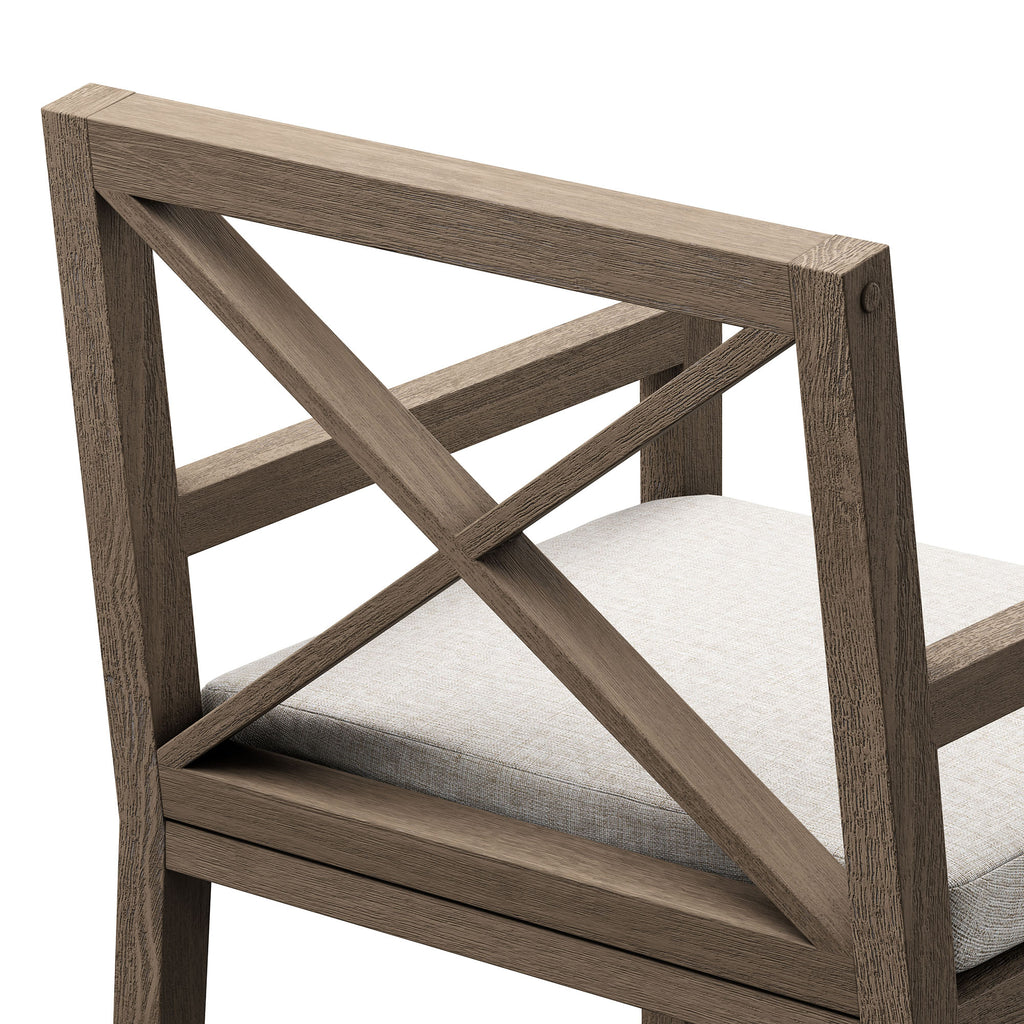 Eastern Teak Outdoor Dining Armchair