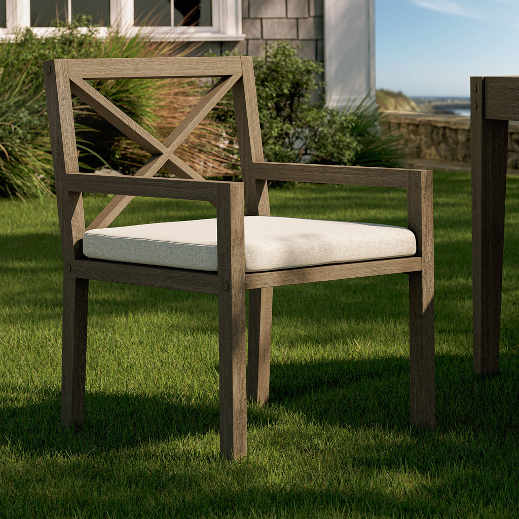 Eastern Teak Outdoor Dining Armchair