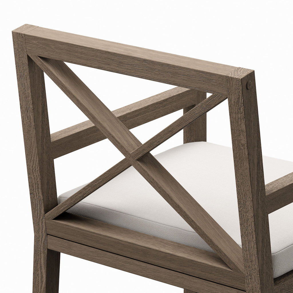 Eastern Teak Outdoor Dining Armchair