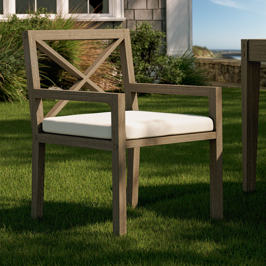 Eastern Teak Outdoor Dining Armchair