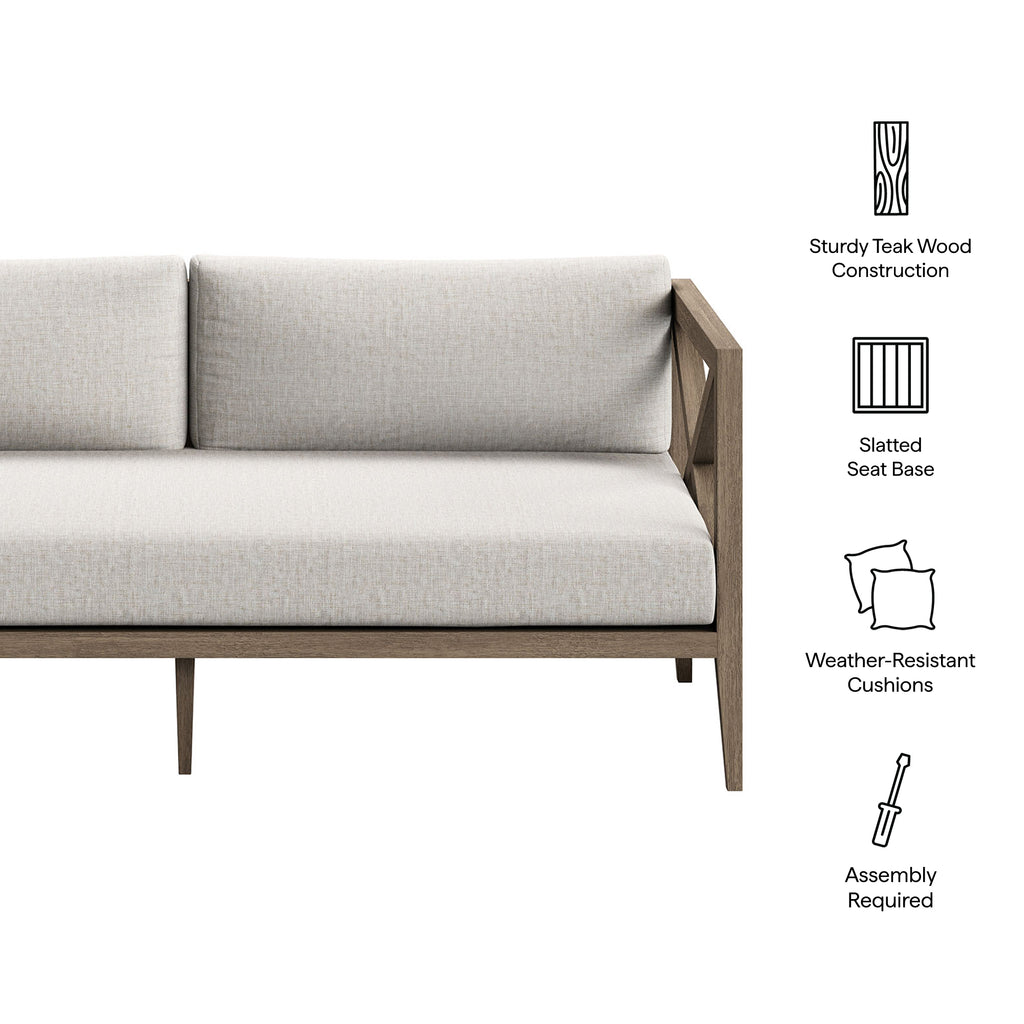 Eastern Teak Loveseat