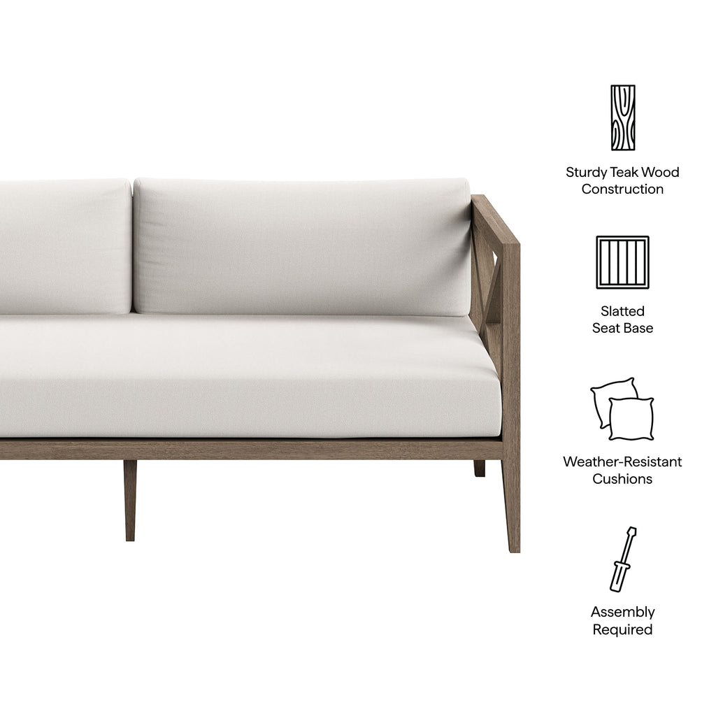 Eastern Teak Loveseat