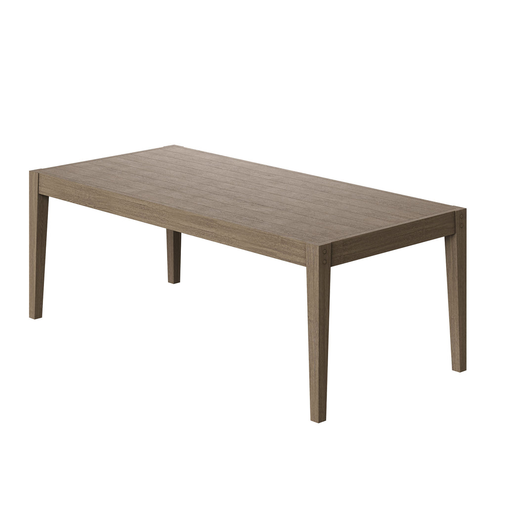Eastern 83 Inch Rectangular Outdoor Teak Dining Table