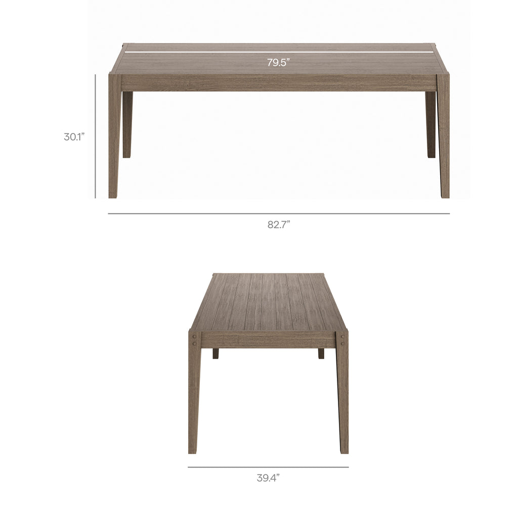 Eastern 9 Piece Teak Wood Dining Set