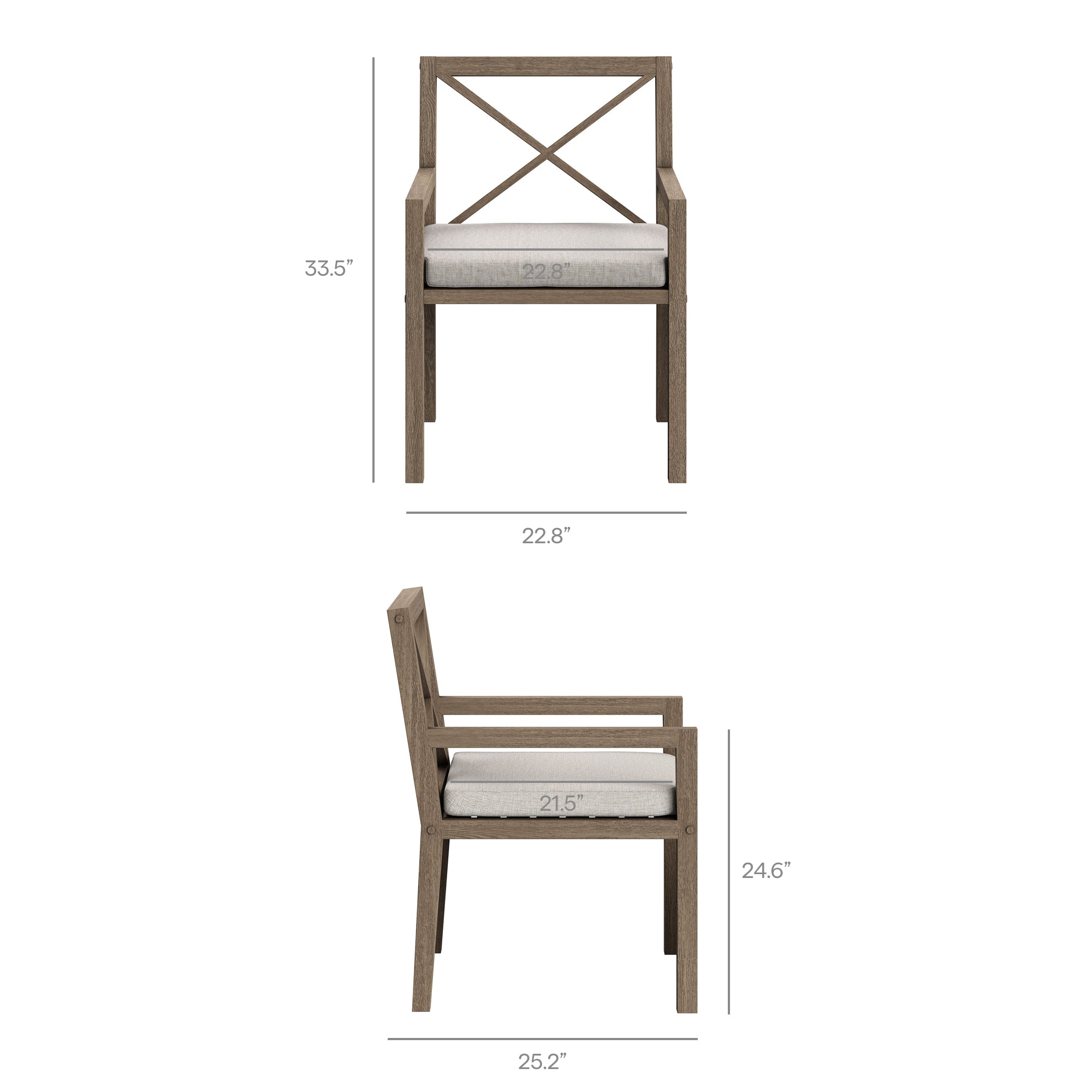 Eastern 7 Piece Outdoor Teak Dining Set