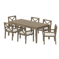Eastern 7 Piece Outdoor Teak Dining Set