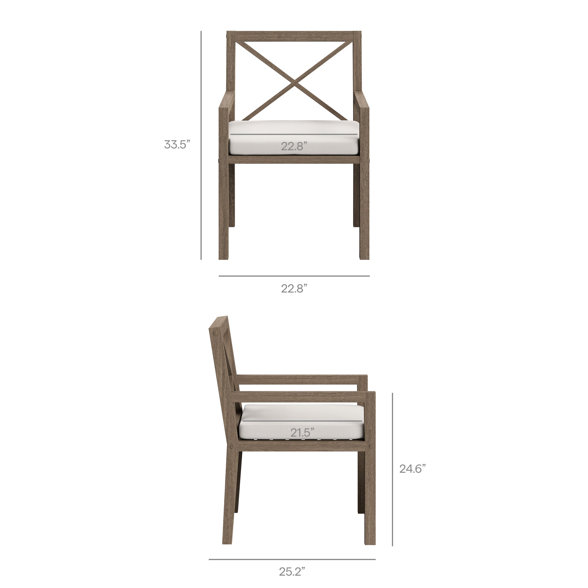 Eastern 7 Piece Outdoor Teak Dining Set