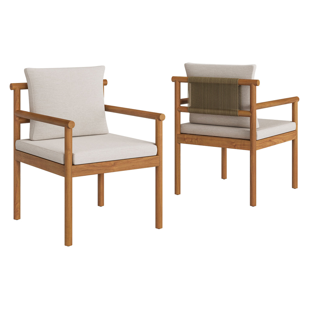Melany 7 Piece Outdoor Teak Dining Set