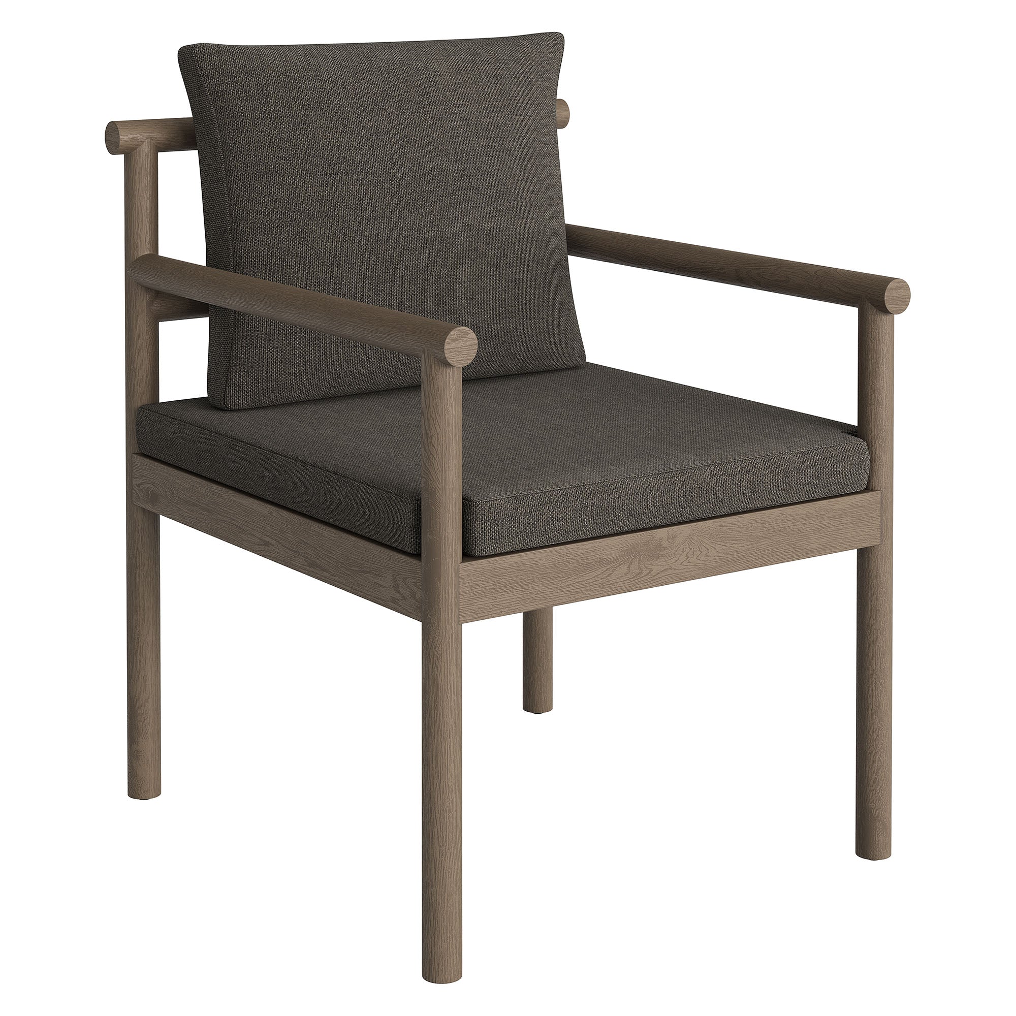 Melany Outdoor Teak Rope Dining Chair