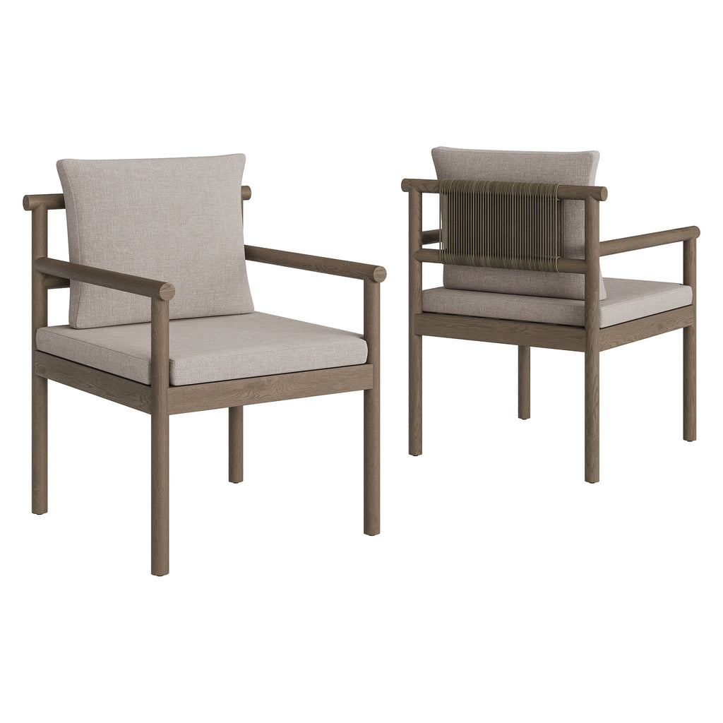 Melany 7 Piece Outdoor Teak Dining Set