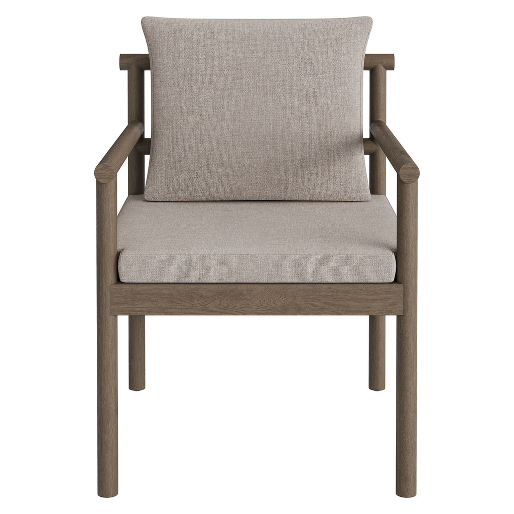 Melany Outdoor Teak Rope Dining Chair