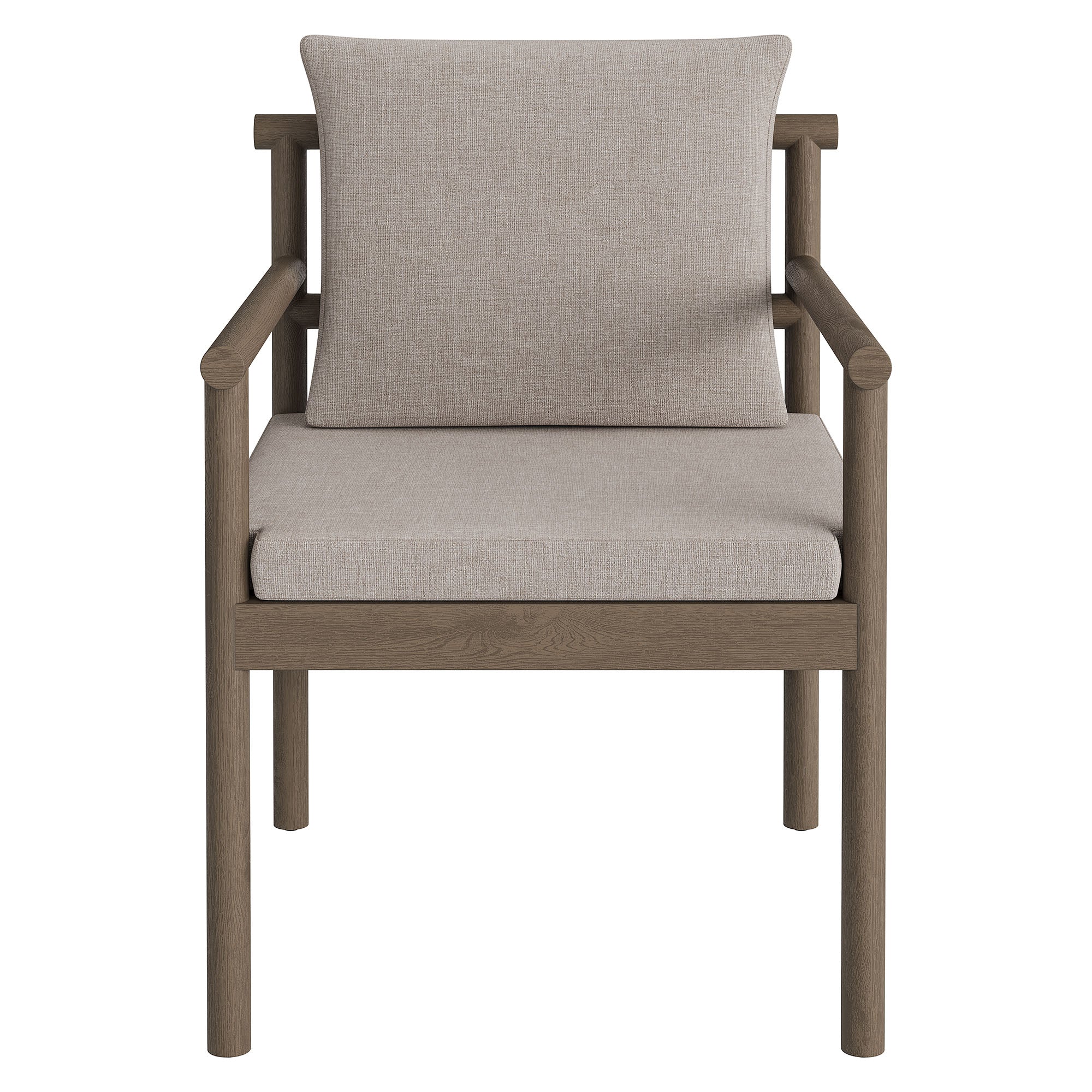 Melany Outdoor Teak Rope Dining Chair
