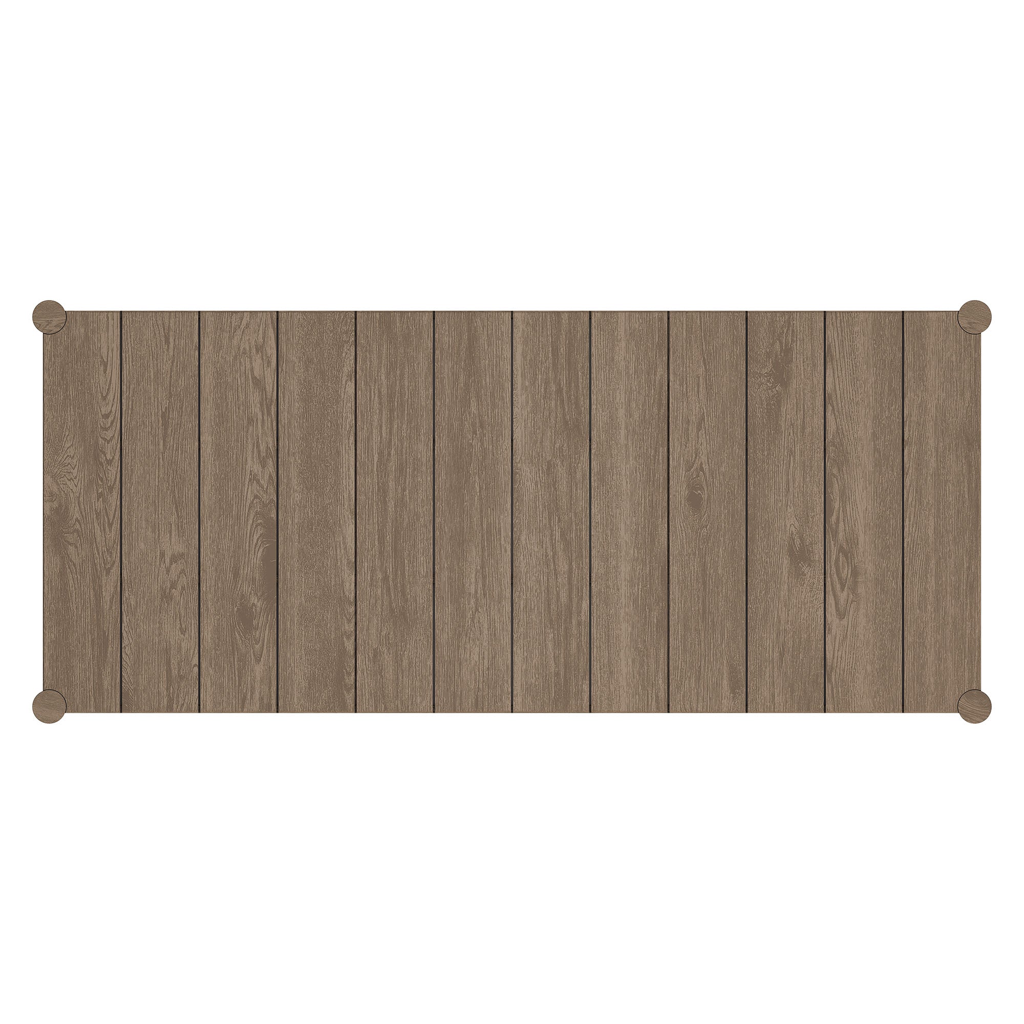 Eli 89 Inch Outdoor Teak Wood Dining Table