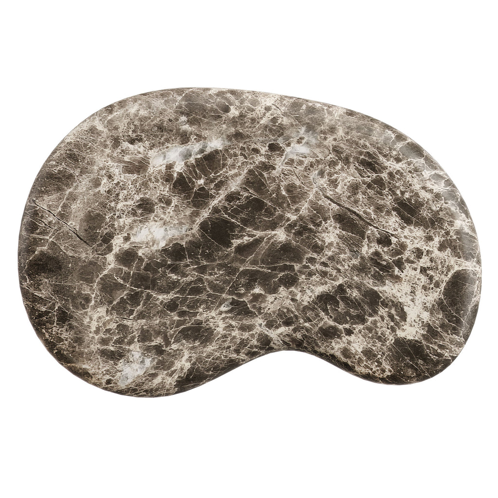 Vanessa Outdoor Faux Marble Side Table