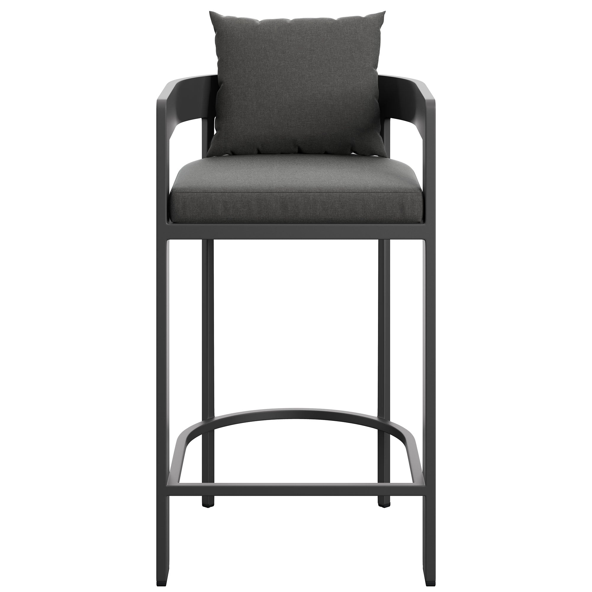 Tulsa Outdoor Aluminum Bar Stool