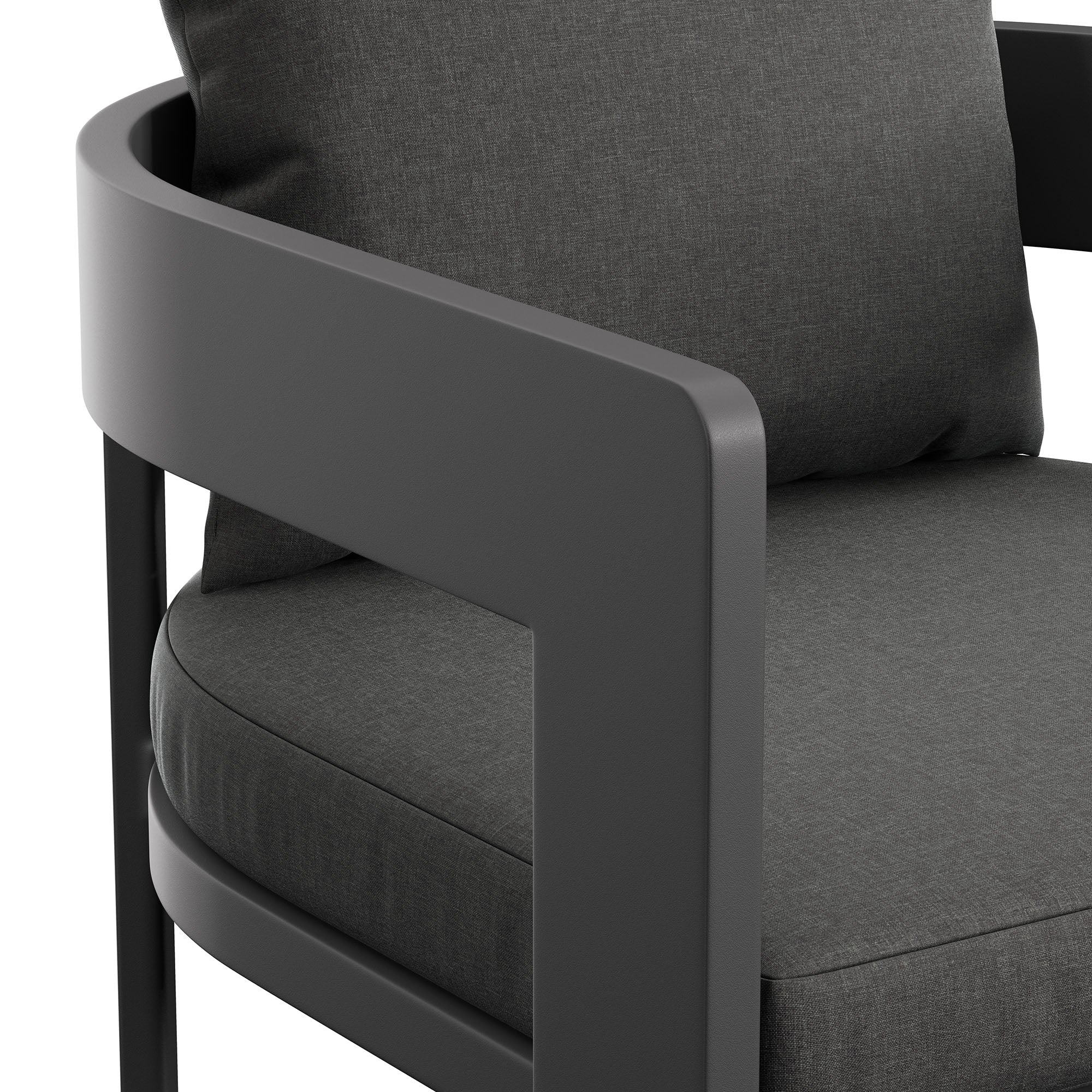 Tulsa Outdoor Aluminum Bar Stool