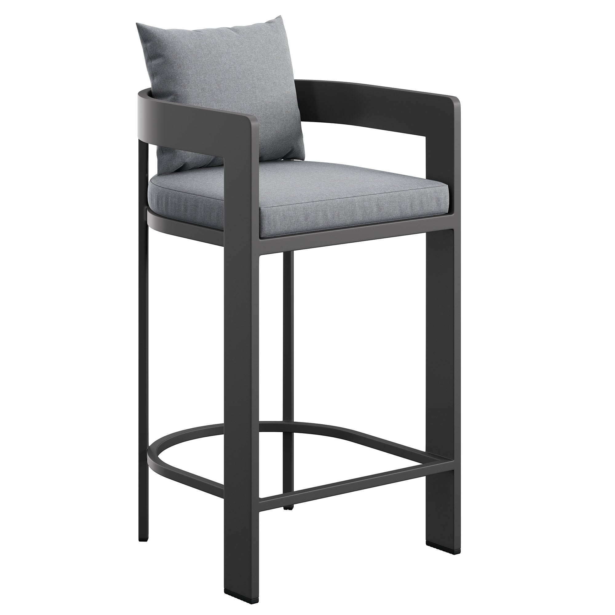 Tulsa Outdoor Aluminum Bar Stool