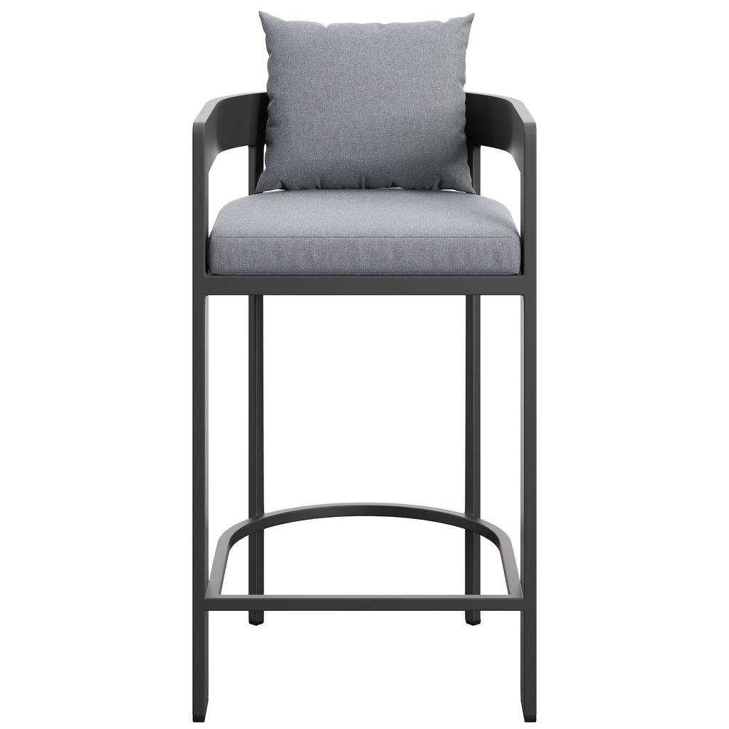 Tulsa Outdoor Aluminum Bar Stool