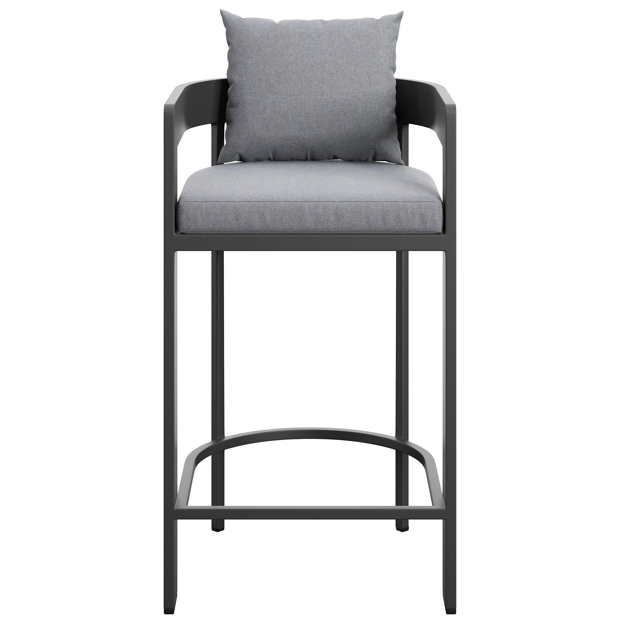 Tulsa Outdoor Aluminum Bar Stool