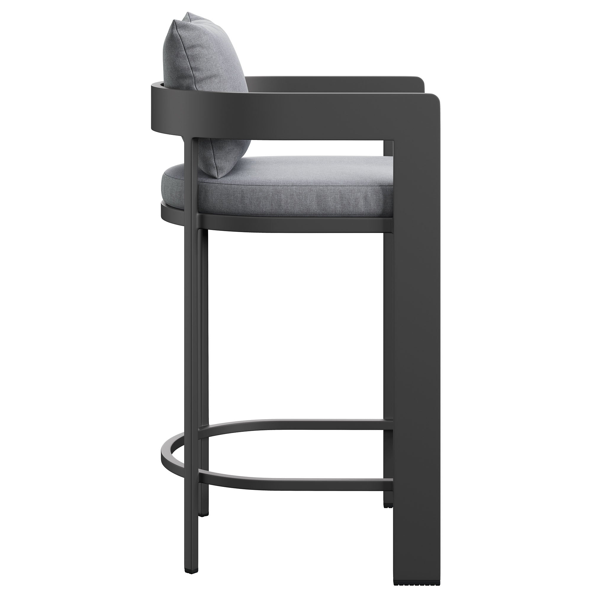 Tulsa Outdoor Aluminum Bar Stool