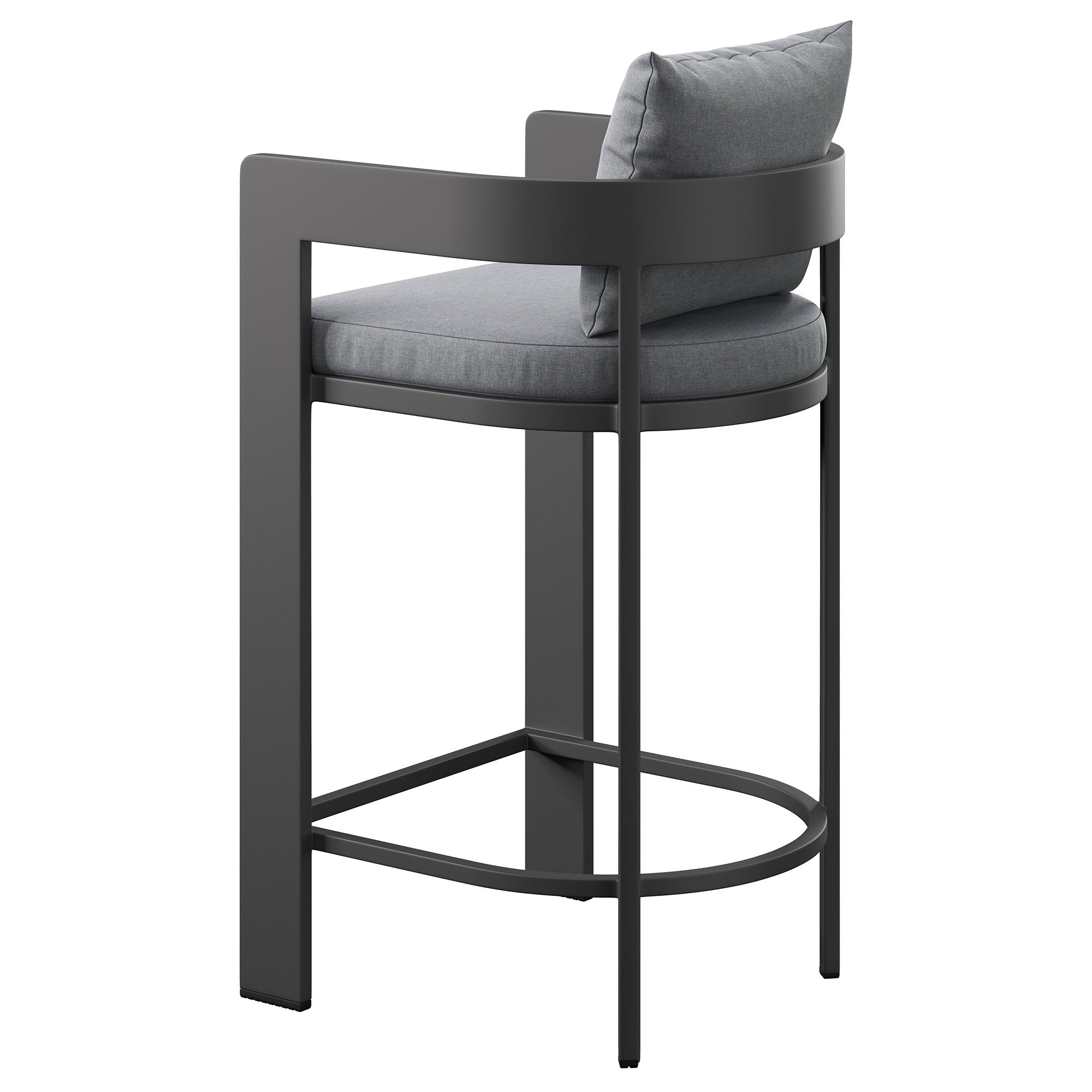 Tulsa Outdoor Aluminum Bar Stool