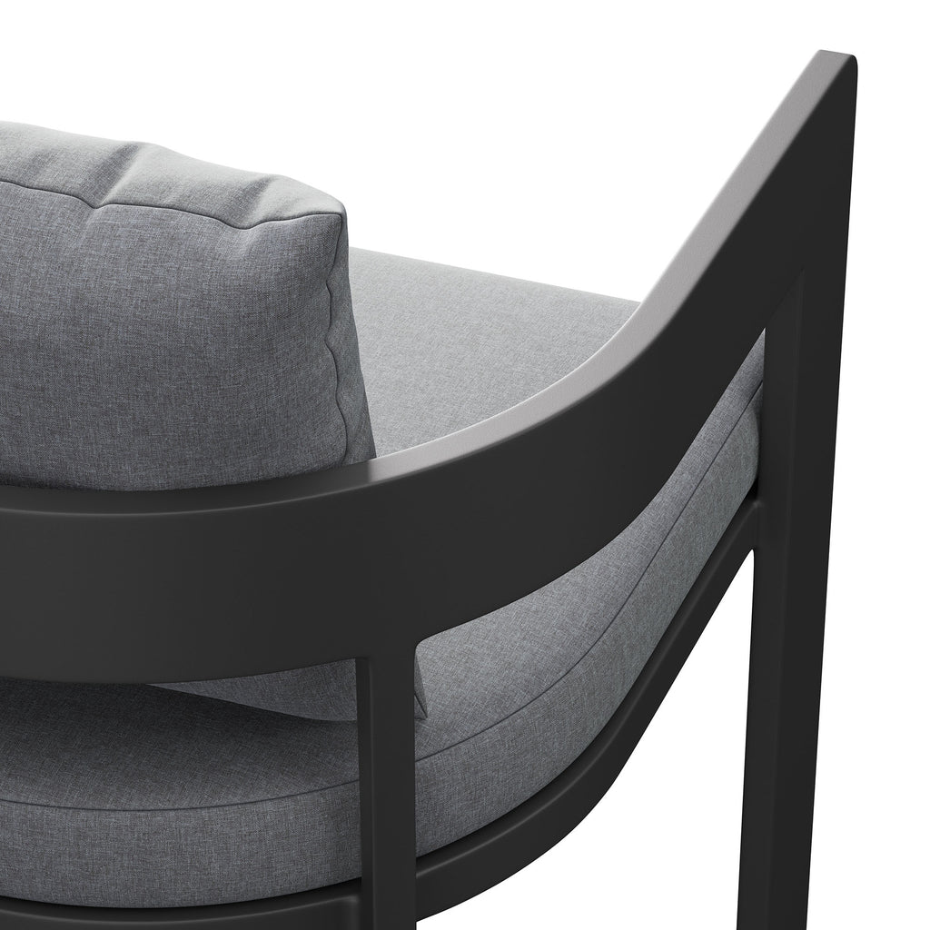 Tulsa Outdoor Aluminum Bar Stool