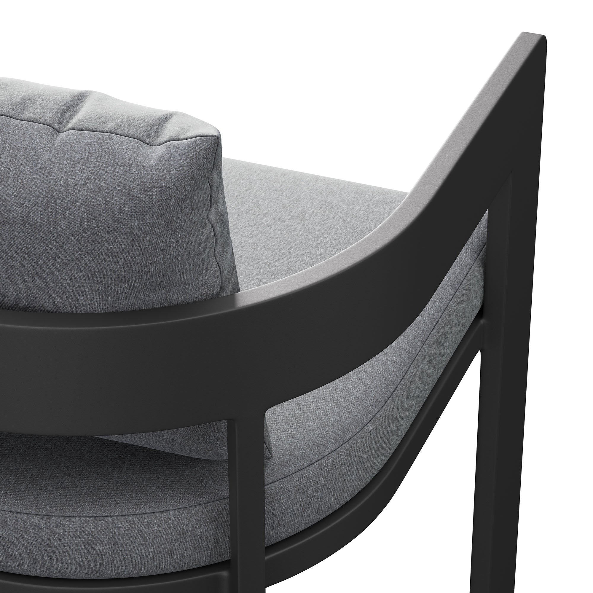 Tulsa Outdoor Aluminum Bar Stool