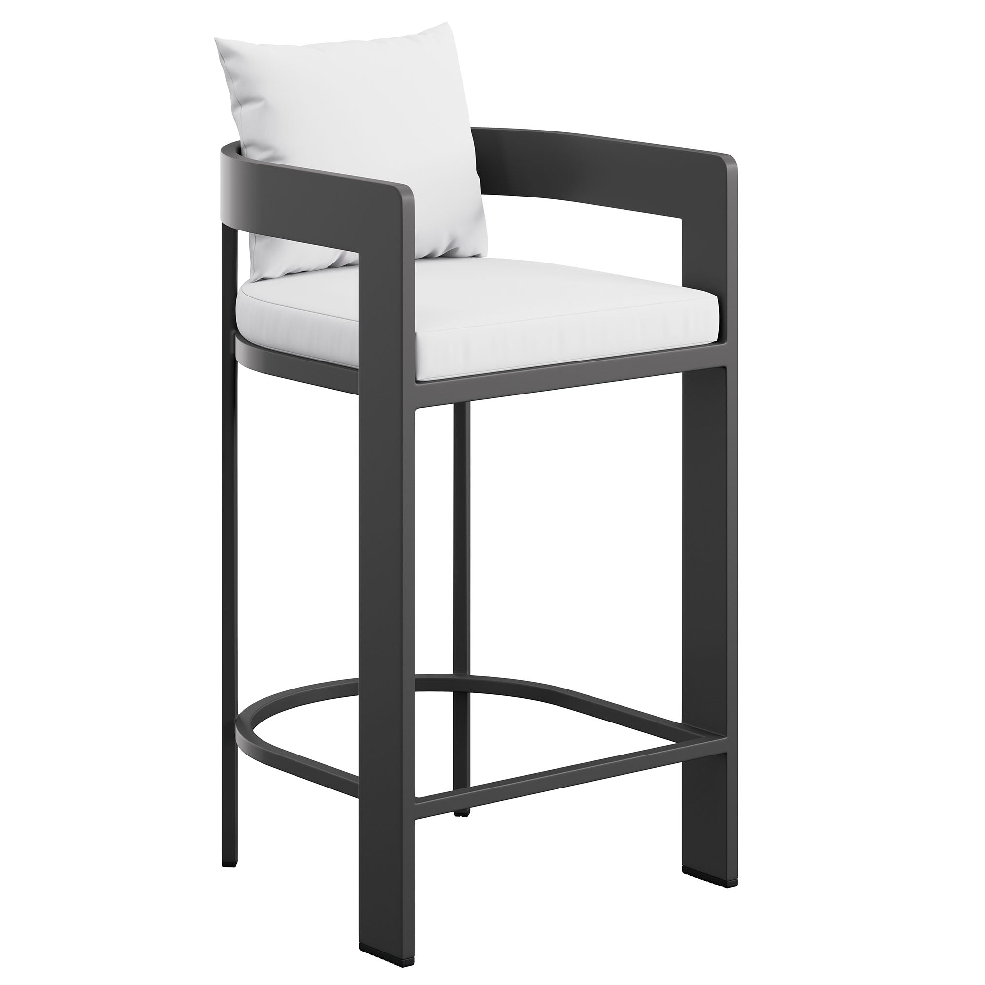 Tulsa Outdoor Aluminum Bar Stool