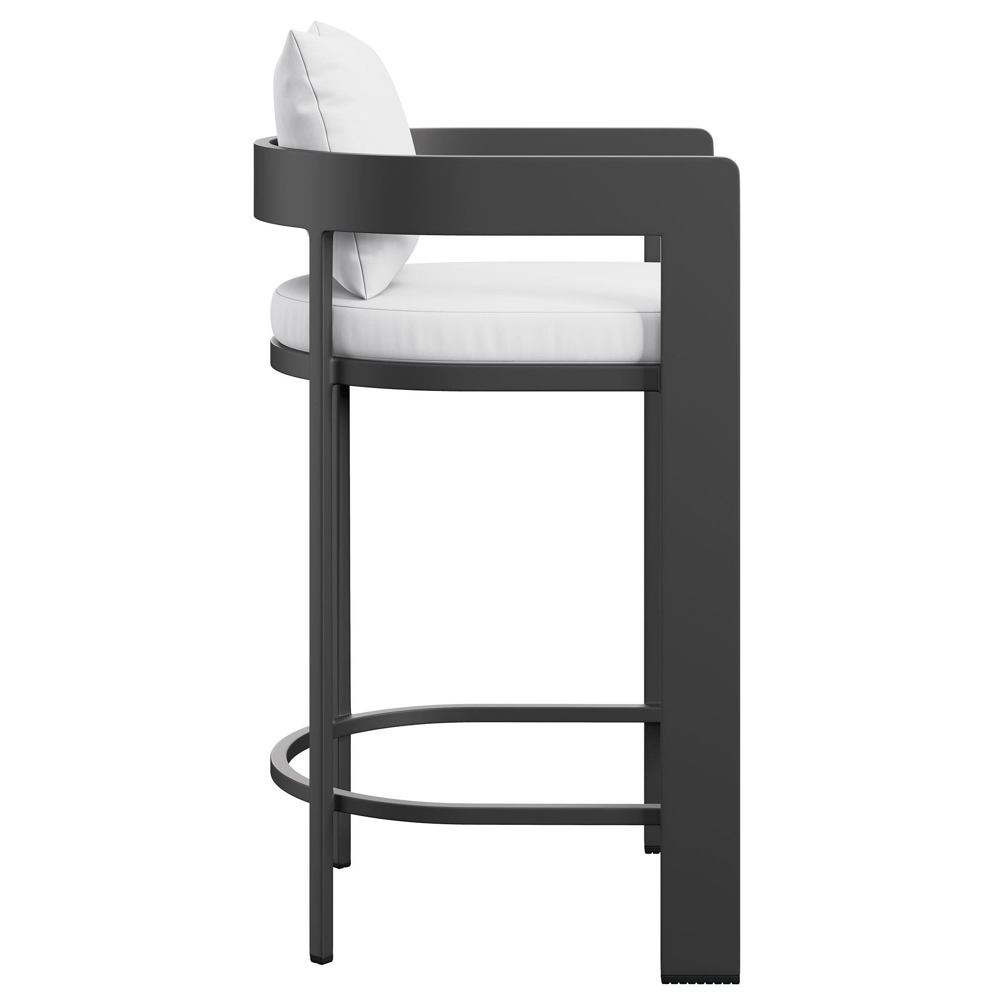 Tulsa Outdoor Aluminum Bar Stool