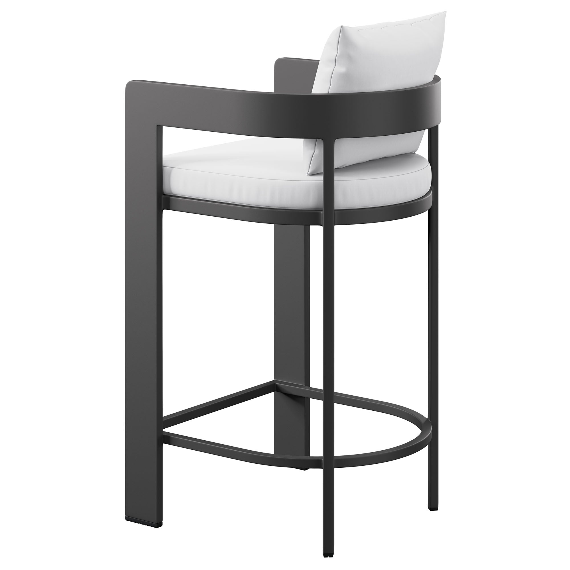 Tulsa Outdoor Aluminum Bar Stool