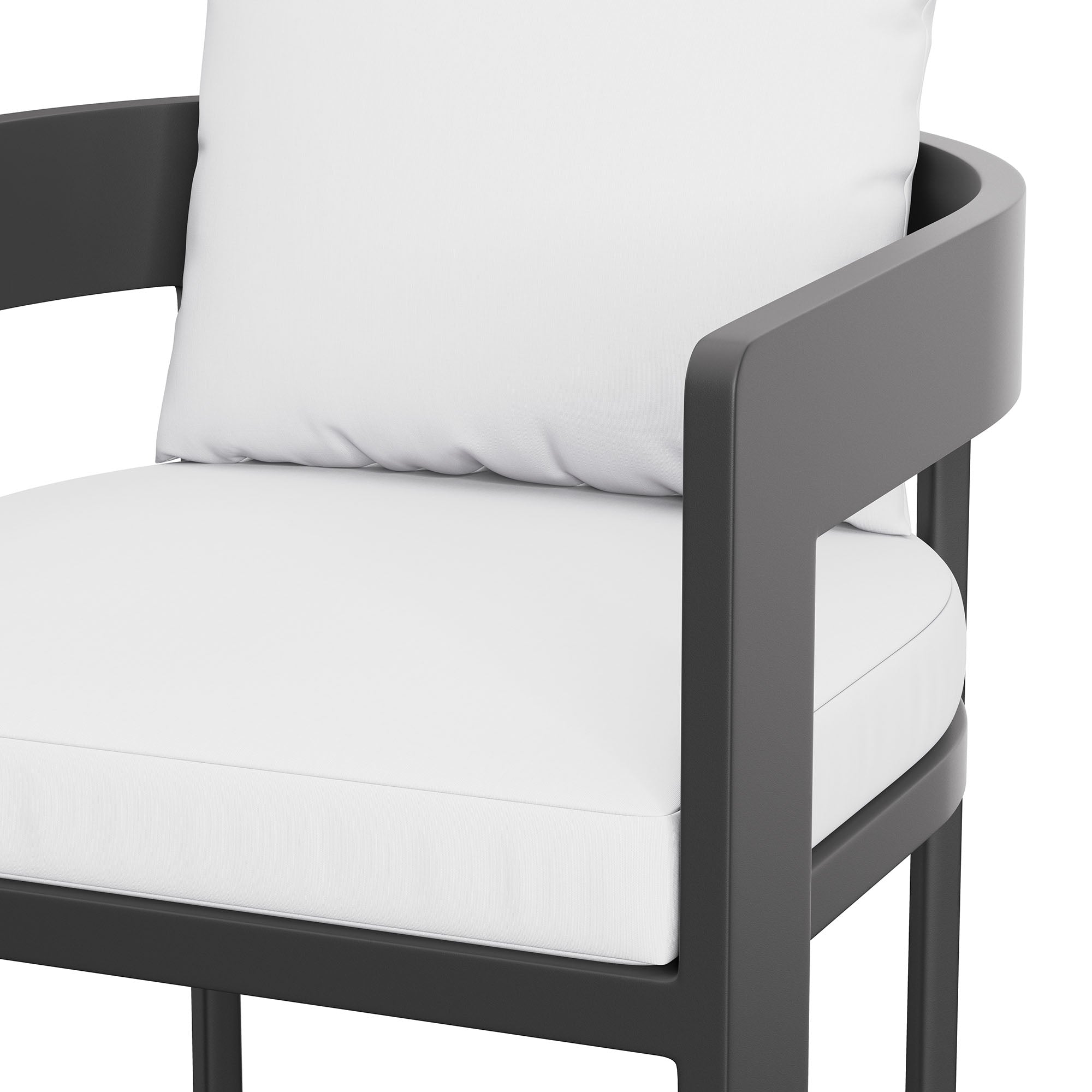 Tulsa Outdoor Aluminum Bar Stool