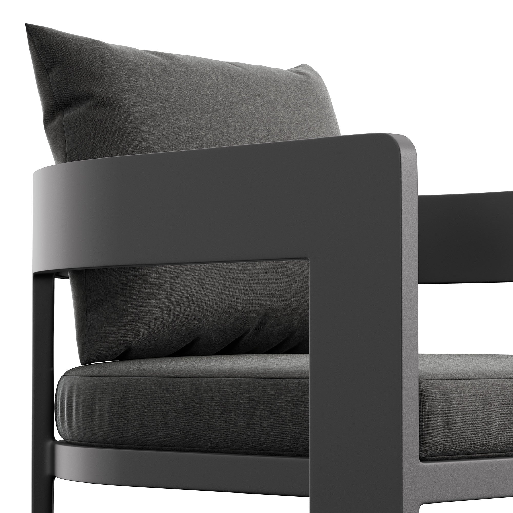 Tulsa Outdoor Aluminum Counter Stool