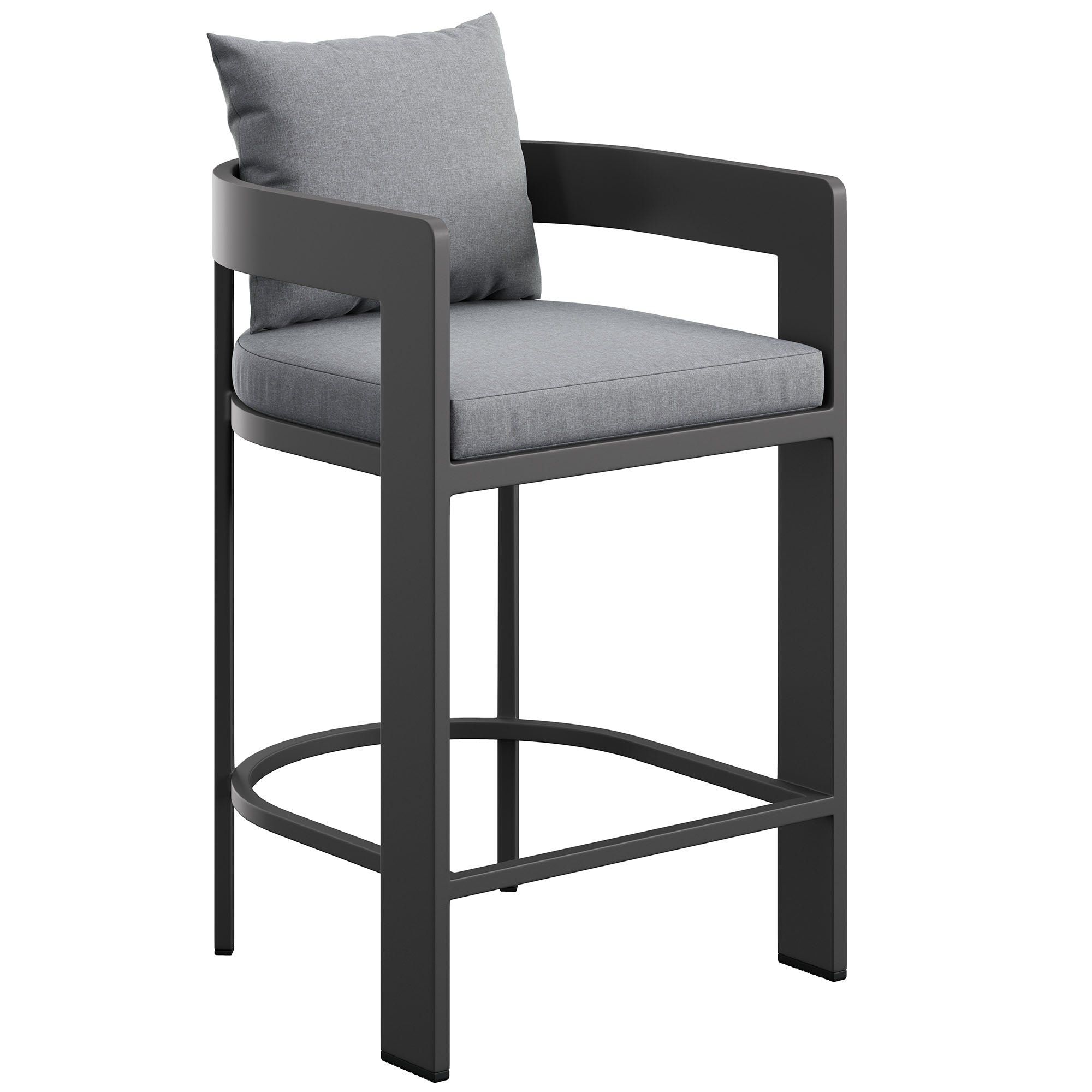 Tulsa Outdoor Aluminum Counter Stool
