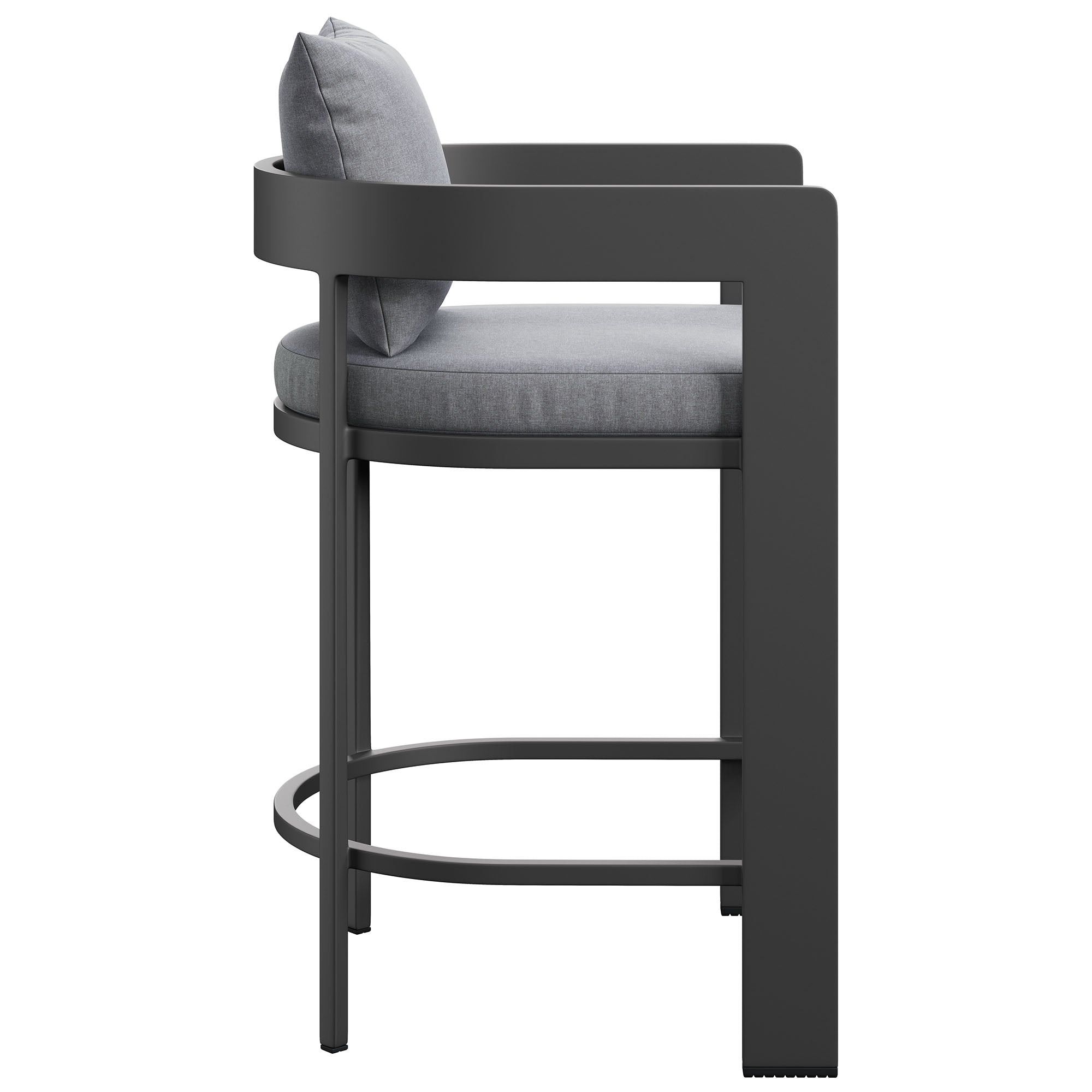Tulsa Outdoor Aluminum Counter Stool