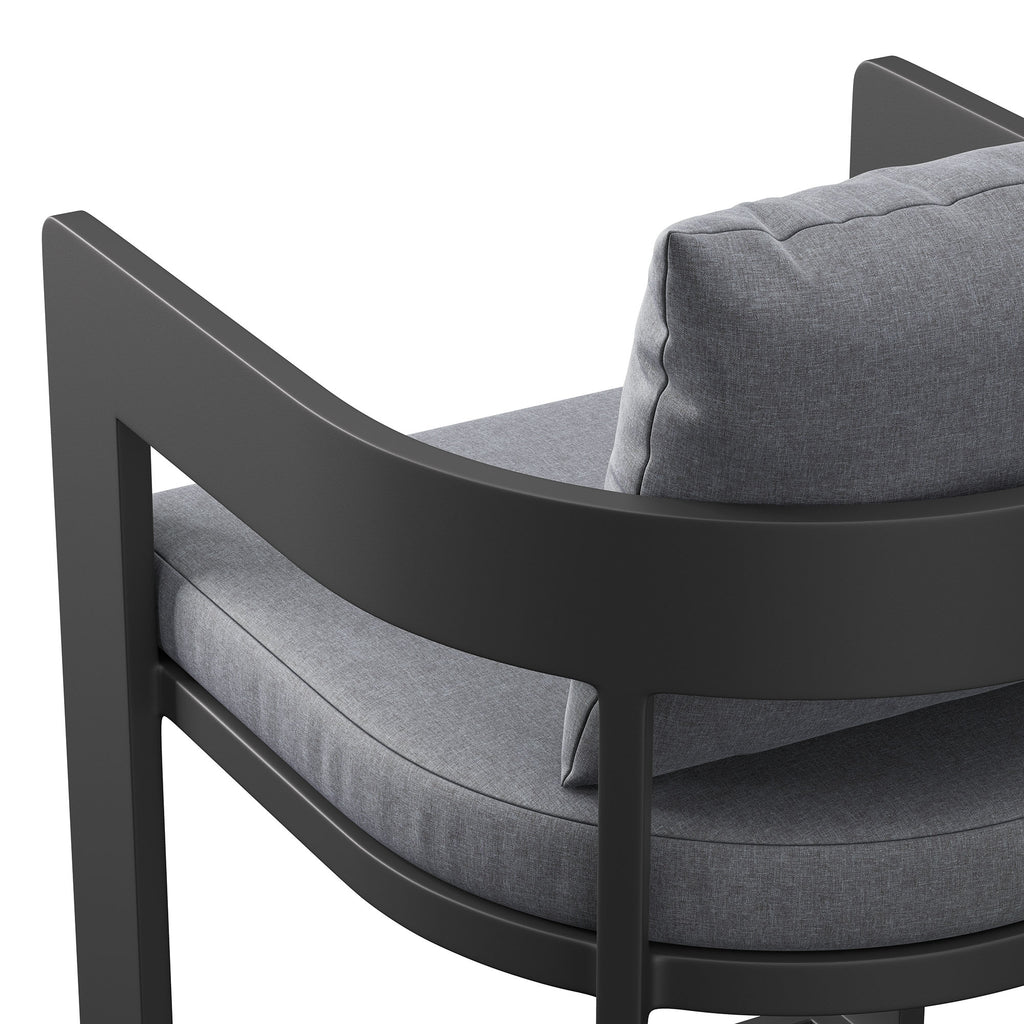 Tulsa Outdoor Aluminum Counter Stool