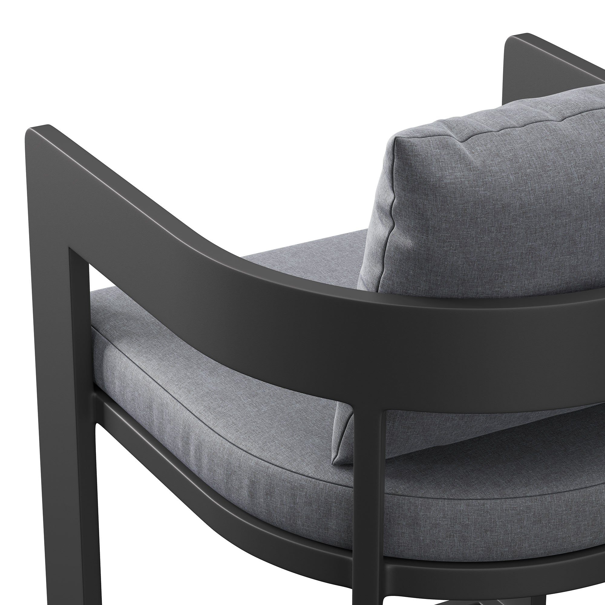 Tulsa Outdoor Aluminum Counter Stool