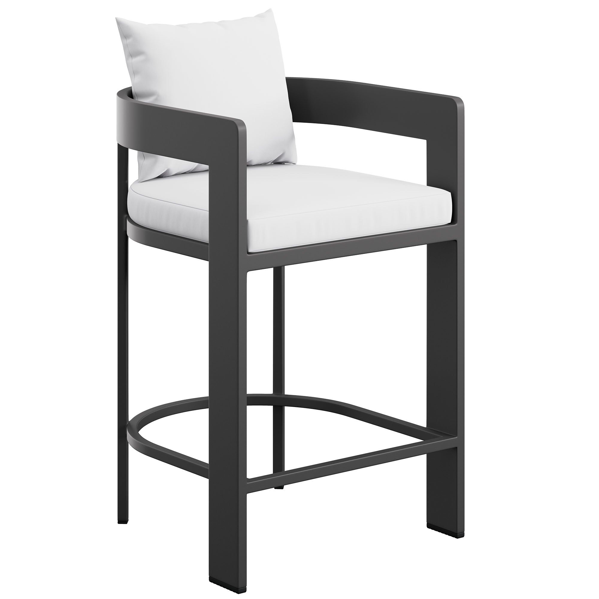 Tulsa Outdoor Aluminum Counter Stool