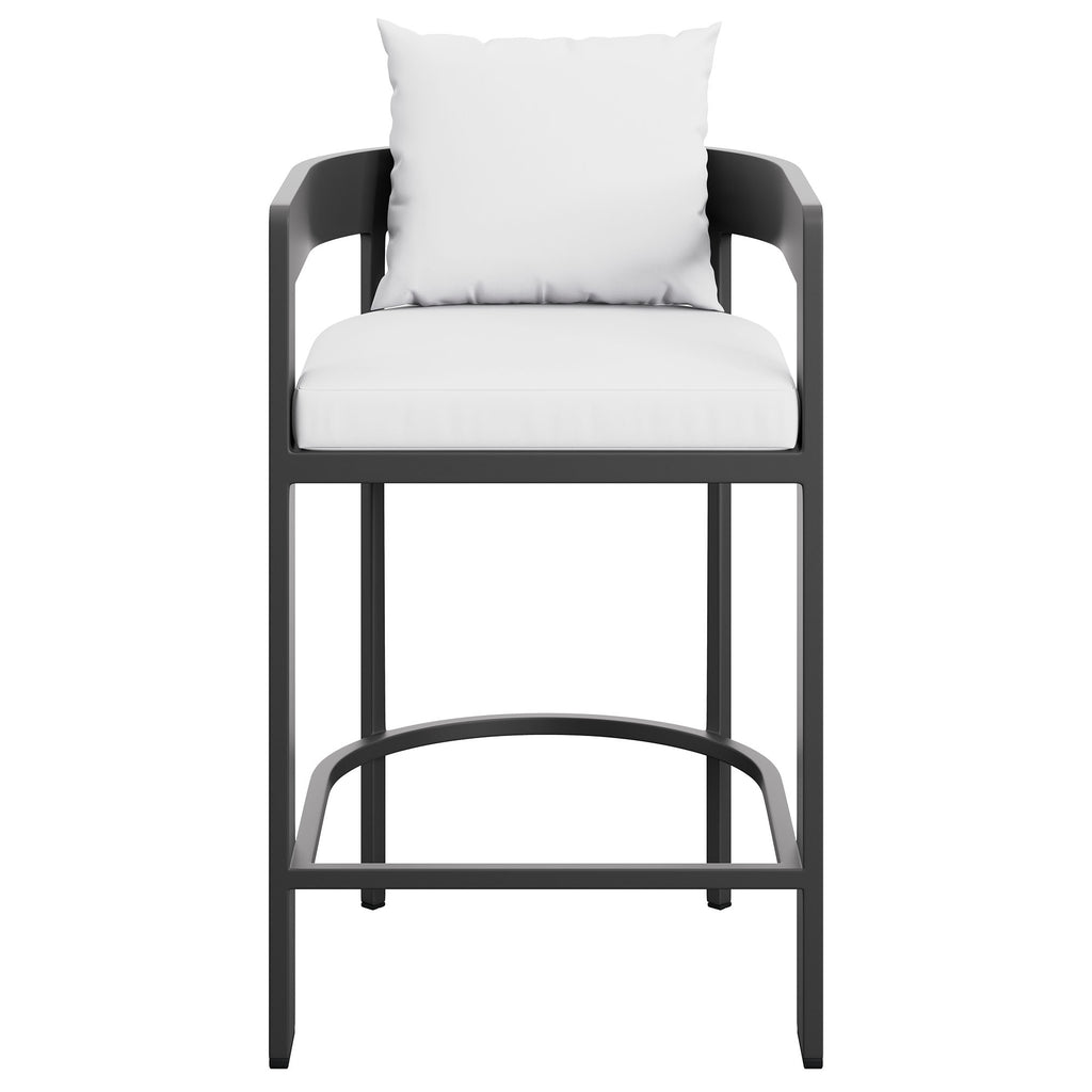 Tulsa Outdoor Aluminum Counter Stool