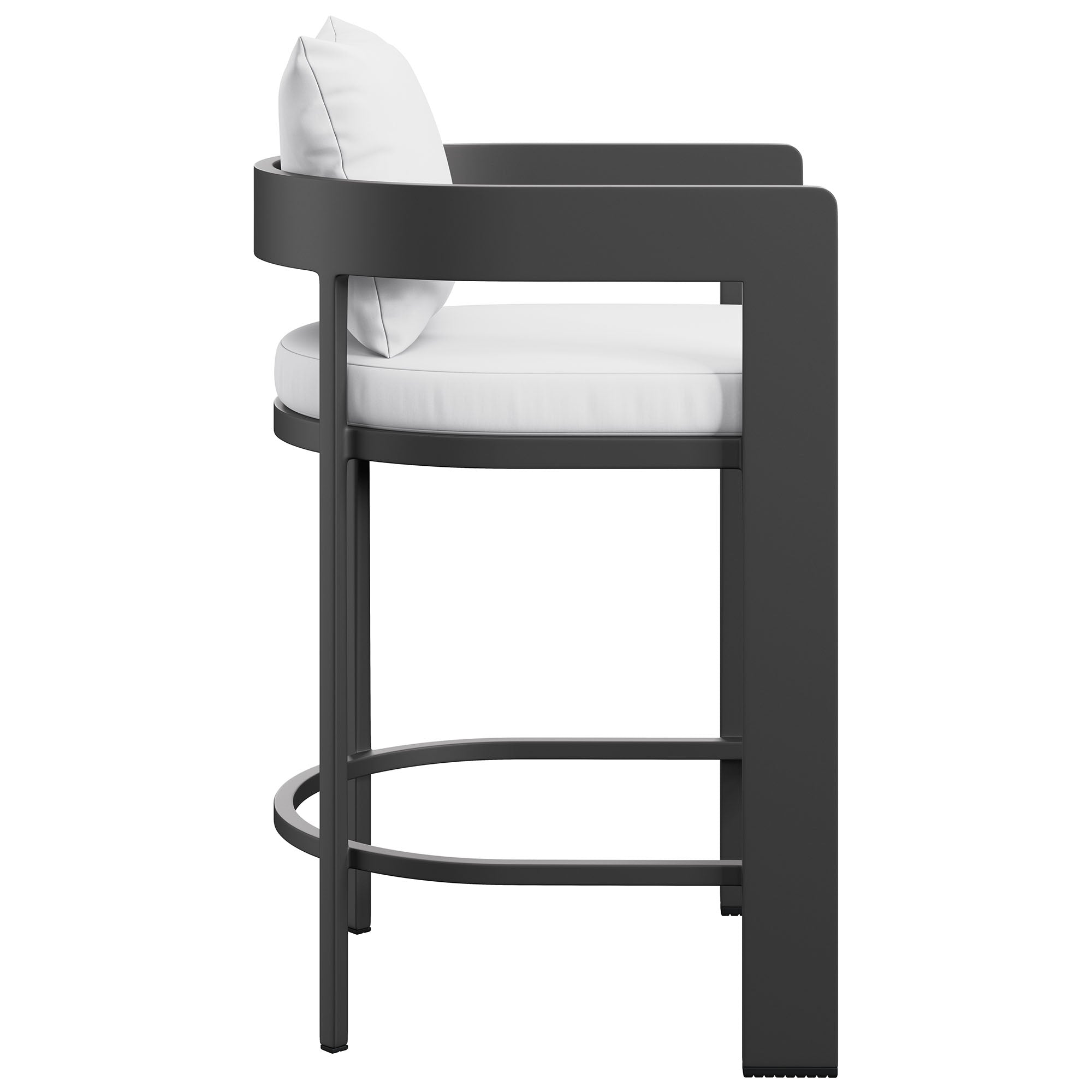 Tulsa Outdoor Aluminum Counter Stool