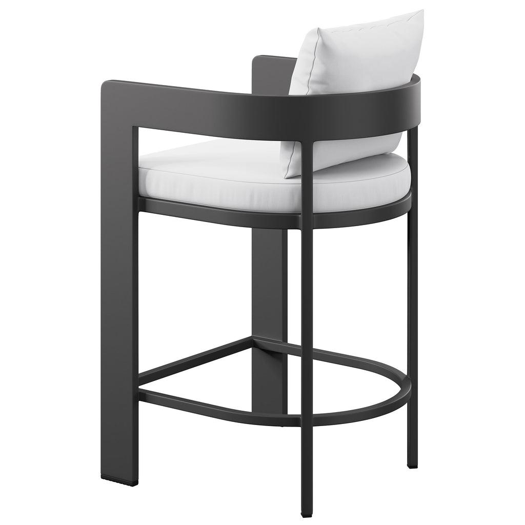 Tulsa Outdoor Aluminum Counter Stool