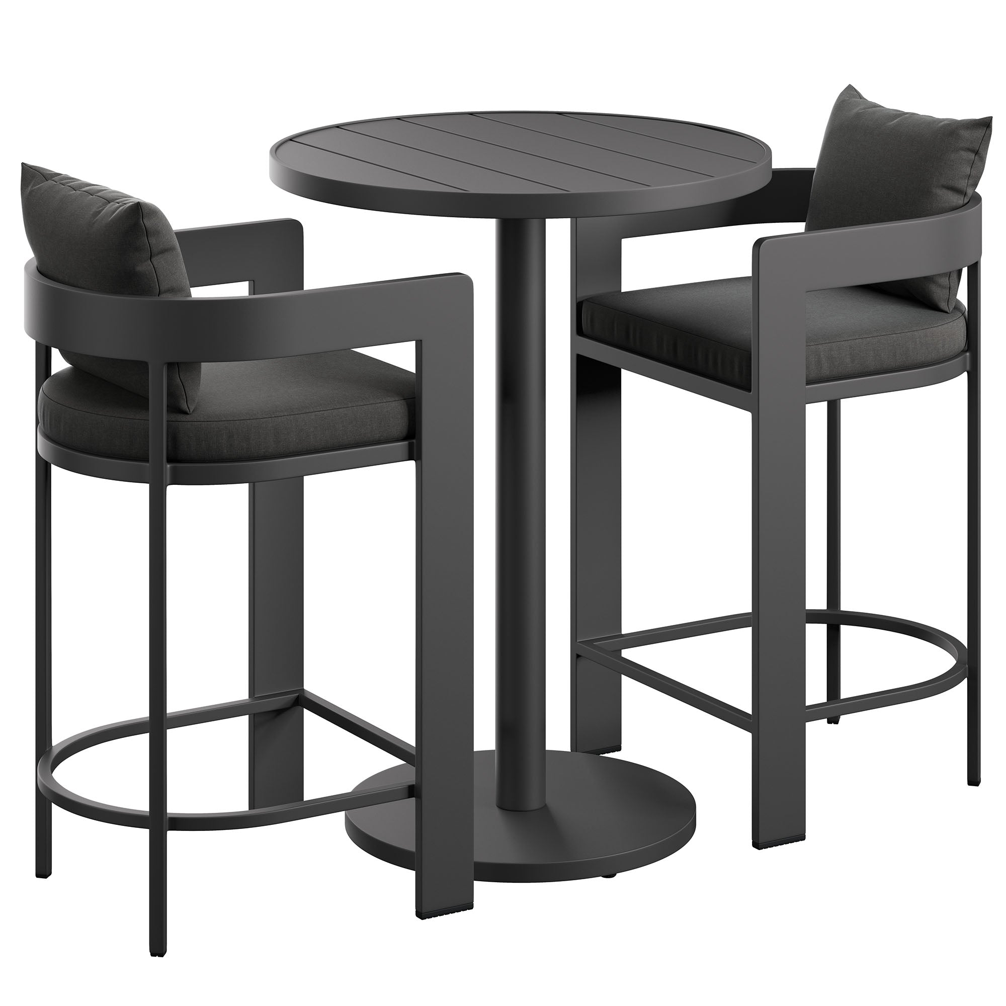 Tulsa 3 Piece Aluminum Bar Cocktail Set
